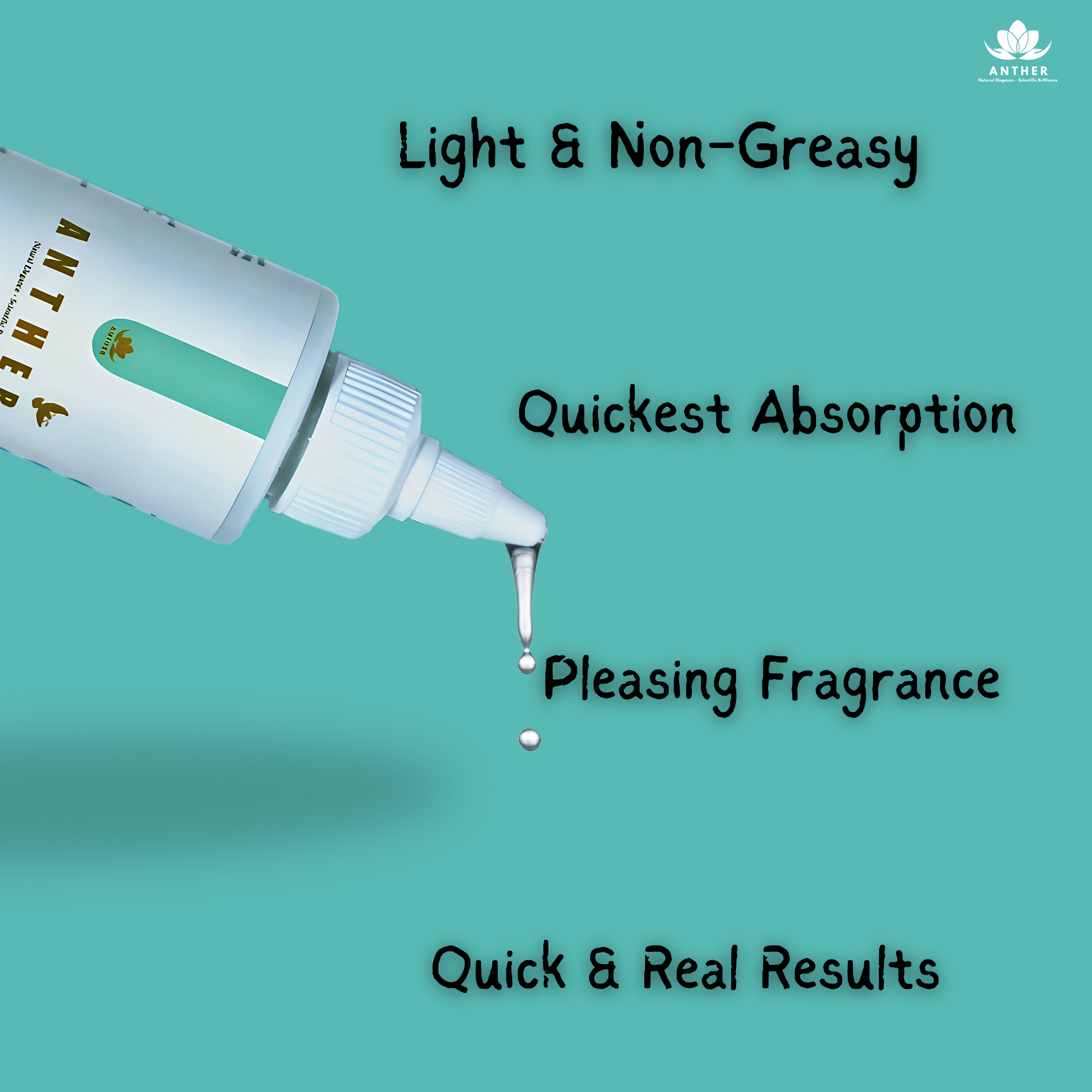 Light Non-Sticky Hair Oil with Natural Aroma – Anther