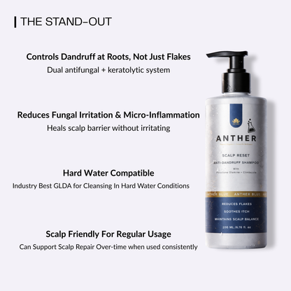 Anther Scalp Reset Anti-Dandruff Shampoo | 200Ml |