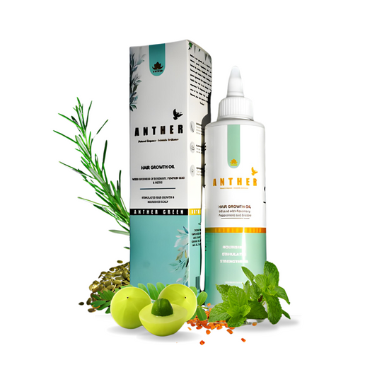 Anther Hair Growth Oil 100ml – Rosemary & Pumpkin Seed Blend